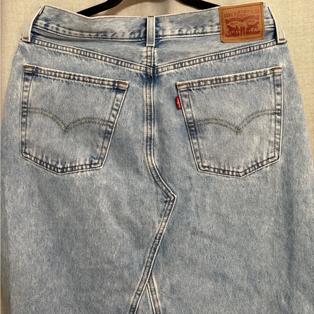 Denim Maxi Skirt - Picture 7 of 7